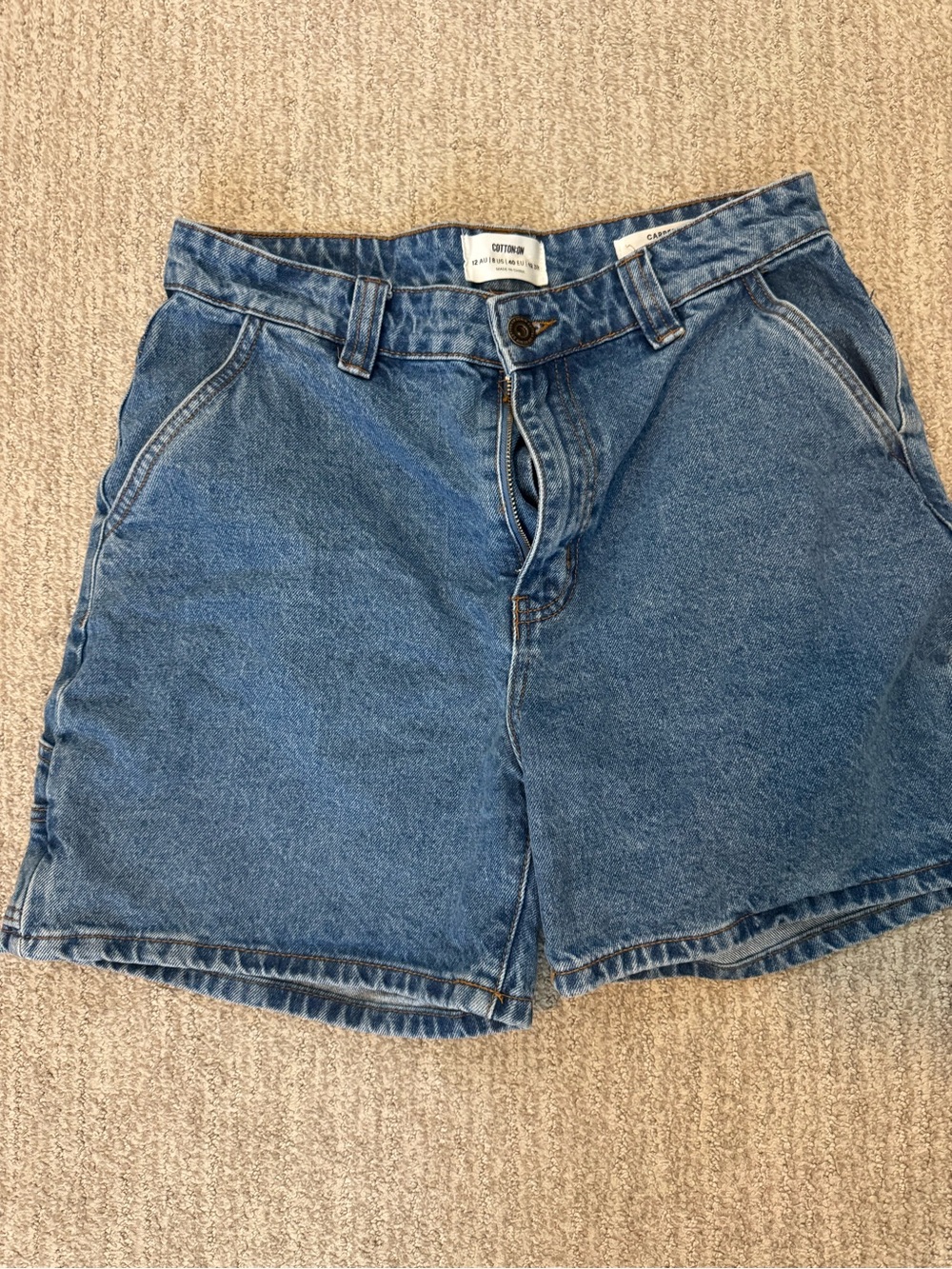 Cotton On Carpenter denim shorts